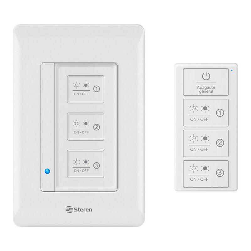 Steren Apagador Wi-fi* Triple Con Control Remot... image number null