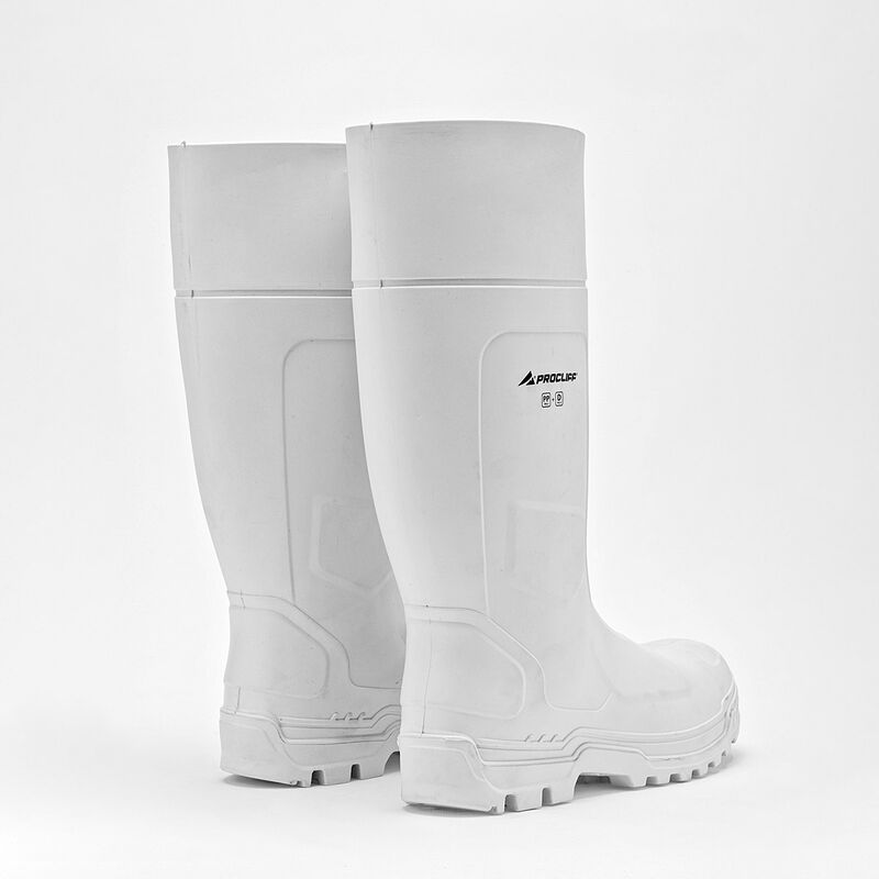 Cliff Zapato industrial para hombre blanco image number null