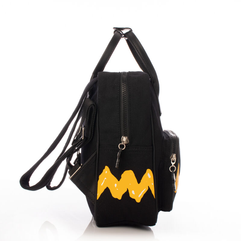 Mochila Mini Backpack Charlie Brown Negro Peanu... image number null
