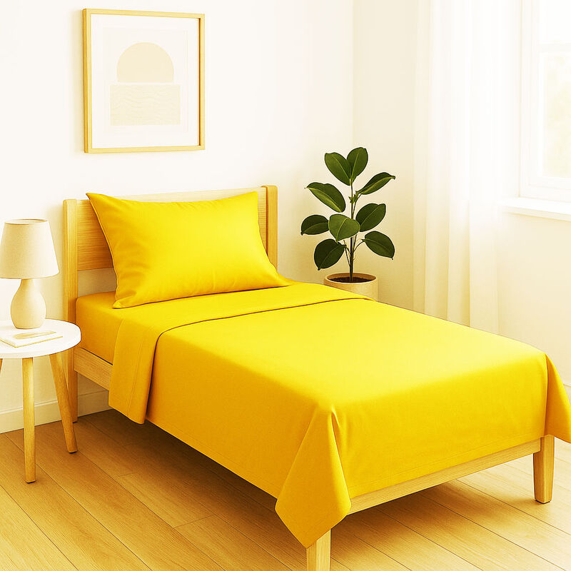 Juego de S&aacute;banas Individual 100% Algod&oacute;n Premiu... image number null