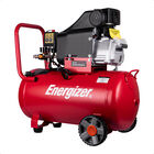 Energizer Compresor De Aire Lubricado Horizontal 50l 2hp 110v 115psi Rojo 60hz Monof&aacute;sica EZC50D