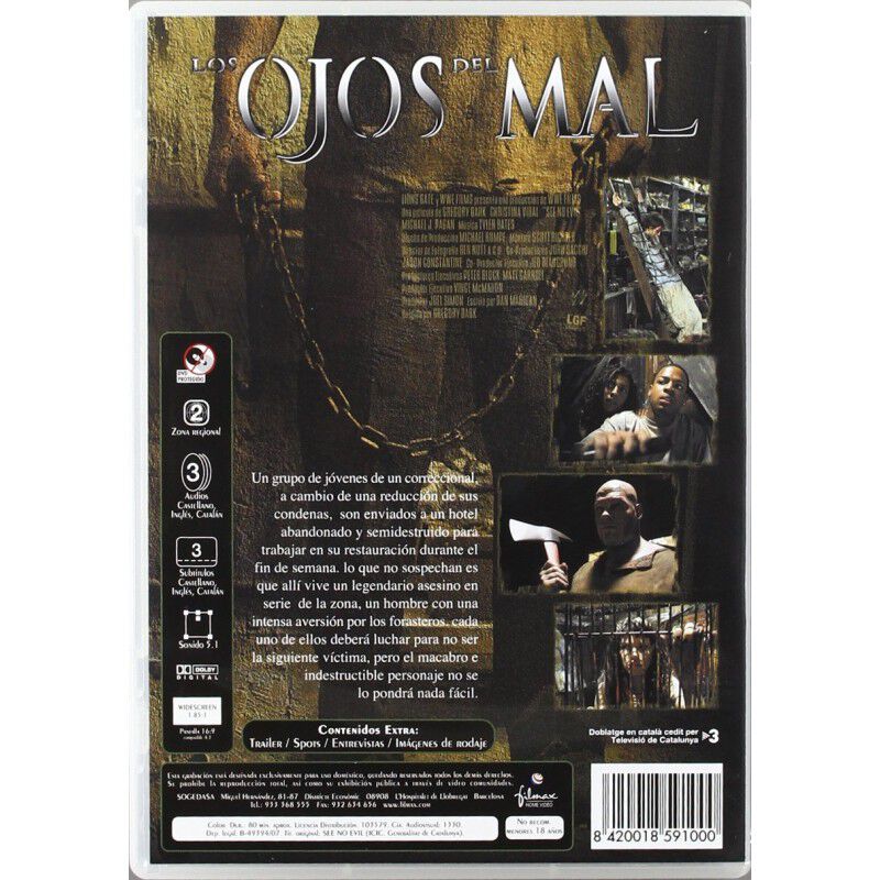 Los Ojos Del Mal [DVD] image number null