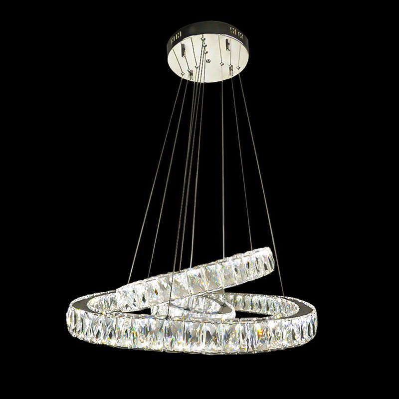 L&aacute;mpara colgante de Cristal Harlow Mil Luces image number null