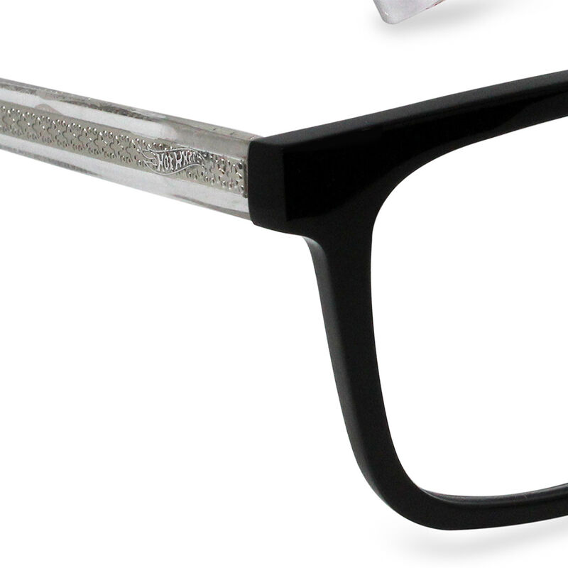 Lentes Hot Wheels para niño color negro con pla... image number null