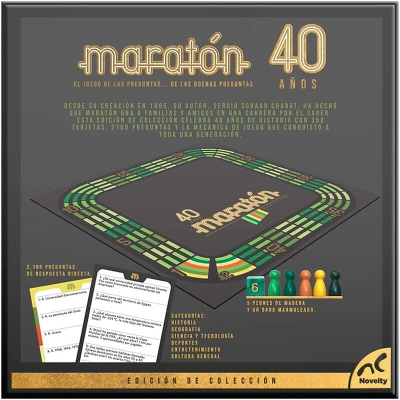 Juego De Mesa Marat&oacute;n Coleccionable. Edici&oacute;n 40... image number null