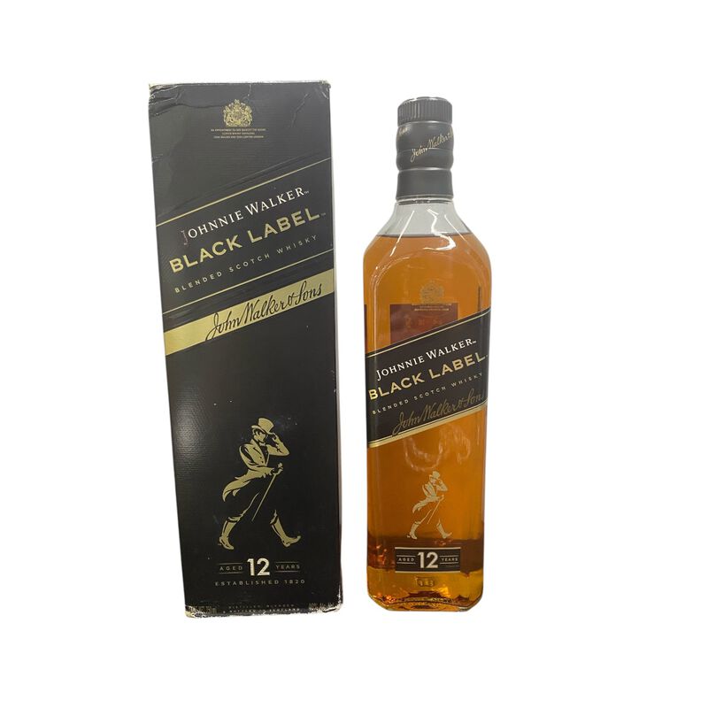 2 Botellas Whisky Johnnie Walker Black Label 75... image number null