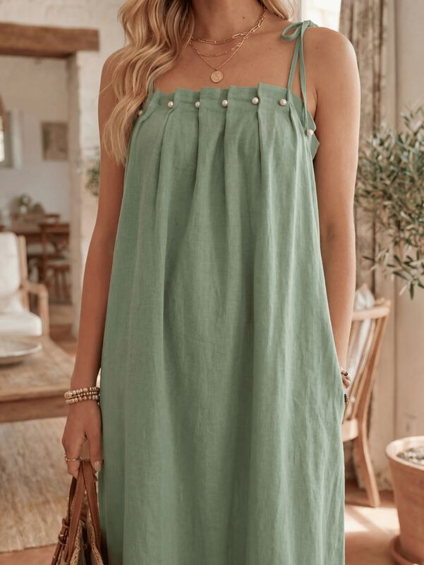 Vestido Casual Largo Para Mujer Malabis Ves-104... image number null