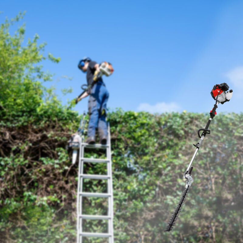 Desbrozadora Cortacetos Aksi 2 en 1 Gasolina 43... image number null