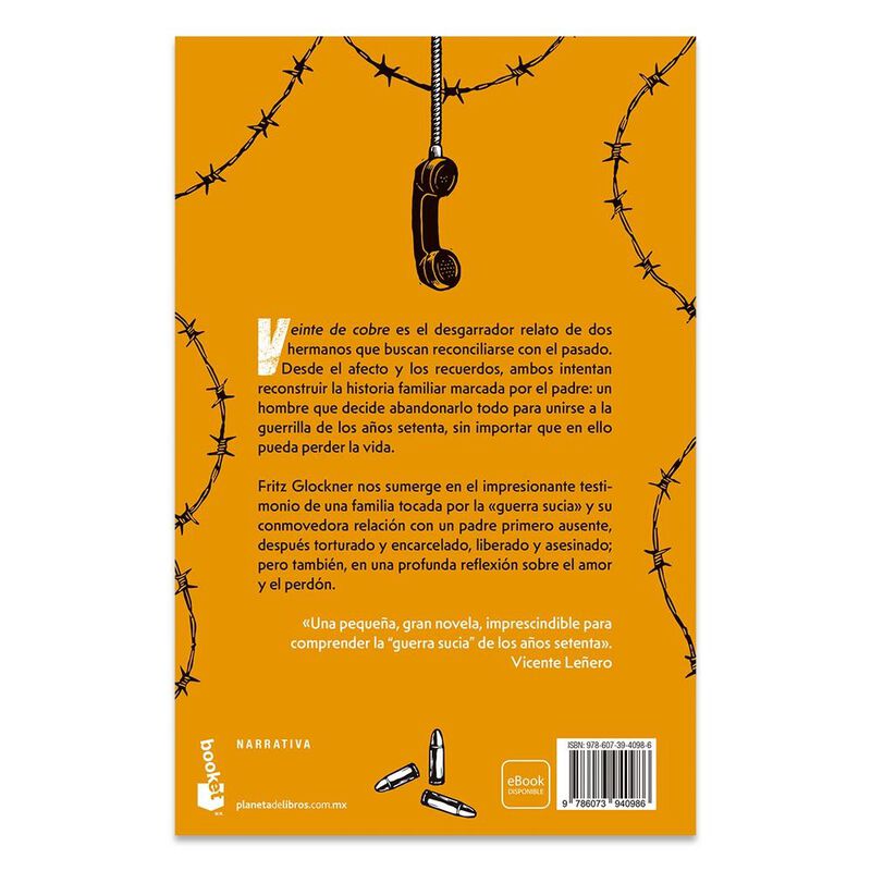Veinte De Cobre, De Fritz Glockner, Booket, Pas... image number null