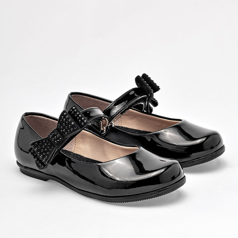 Tropicana Zapato para ni&ntilde;a negro charol image number null