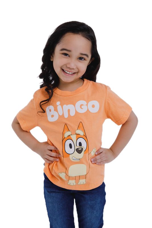 Camiseta Bluey Bingo Con Estampado De Ni&ntilde;os Peq... image number null