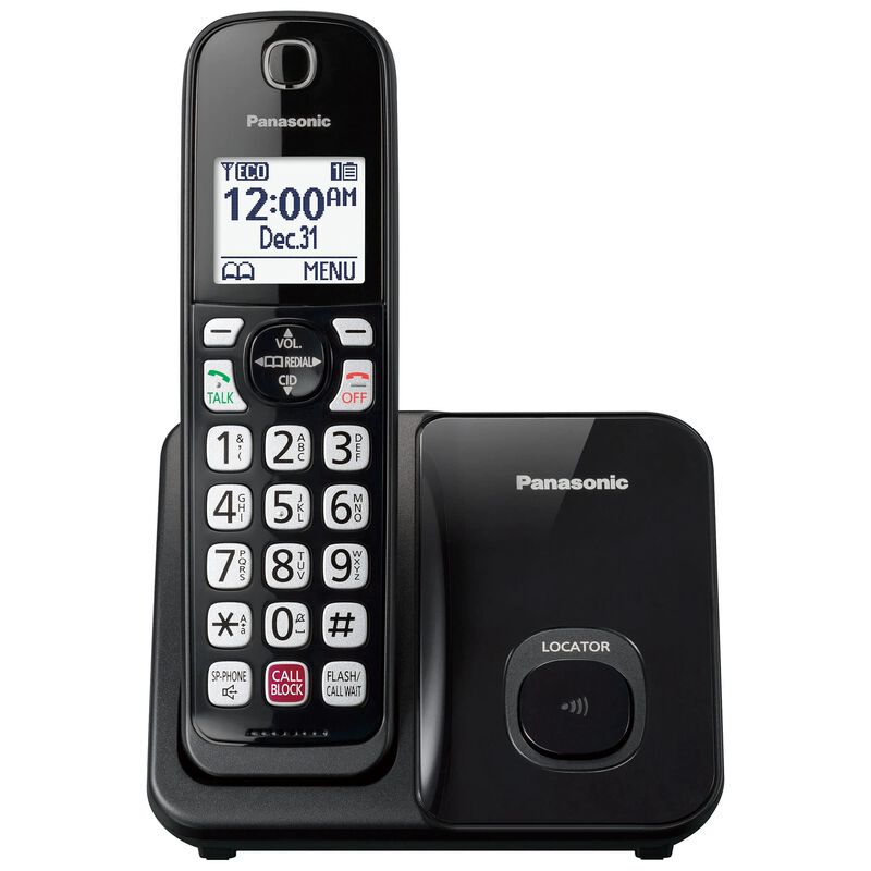 Tel&eacute;fono Inal&aacute;mbrico Panasonic Kx-tgd810b Con B... image number null