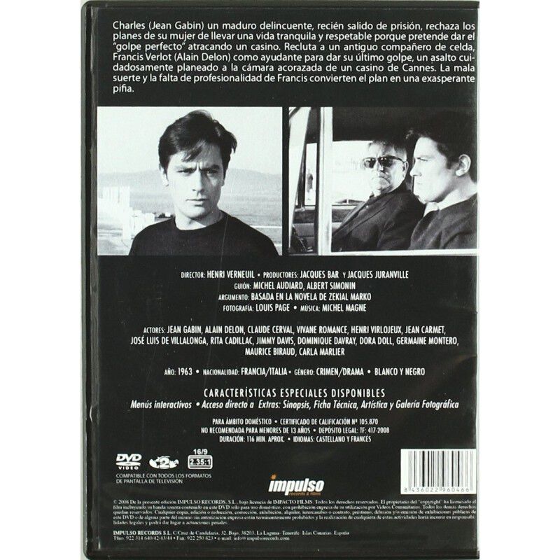 Gran Jugada En La Costa Azul [dvd] (1963) M&eacute;lod... image number null