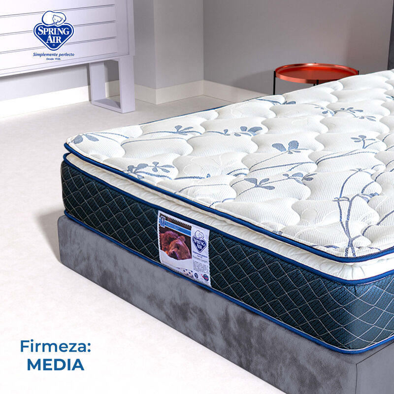 Colch&oacute;n King Size Spring Air Carmin&nbsp;Firmeza Med... image number null