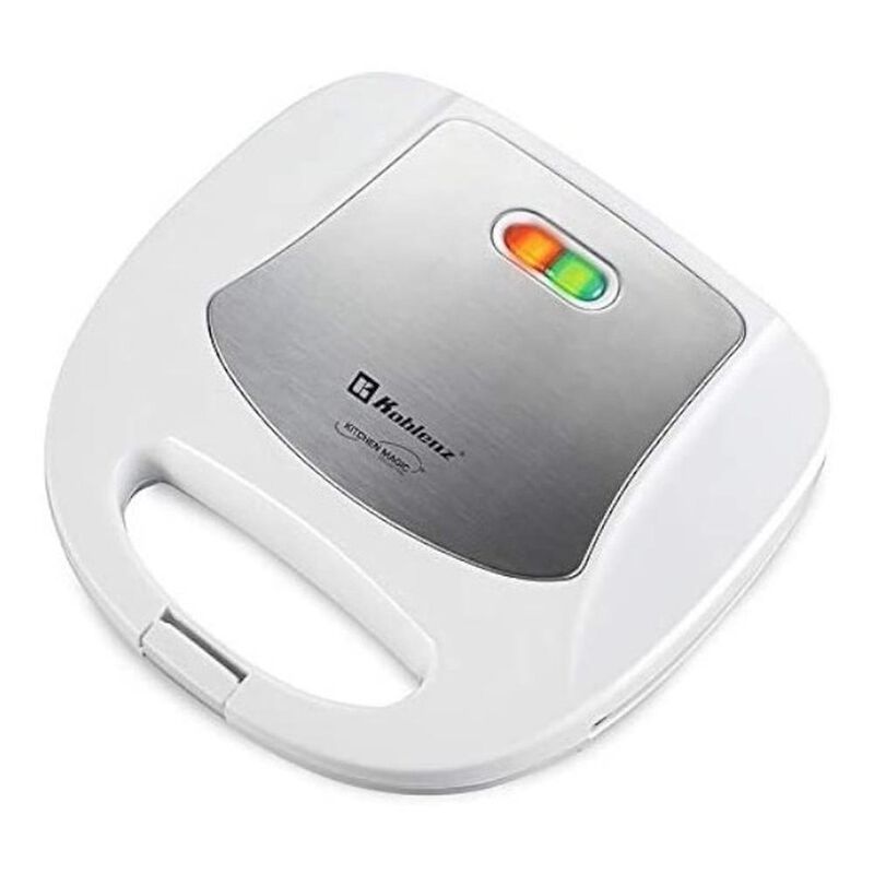 Sandwichera Placa Antiadherente Blanca Skm-800-... image number null