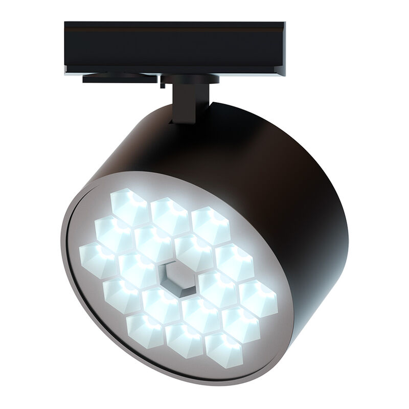 L&aacute;mpara Spot De Riel Led Honeycomb 10 W, Luz Ne... image number null