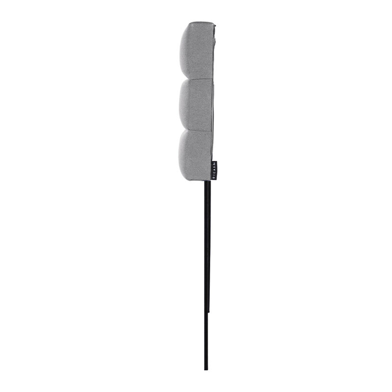 Cabecera King Size Logan Gris image number null