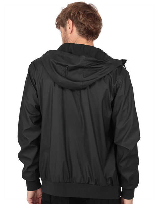 Chamarra Caballero Afelpada Capucha Verde Milit... image number null