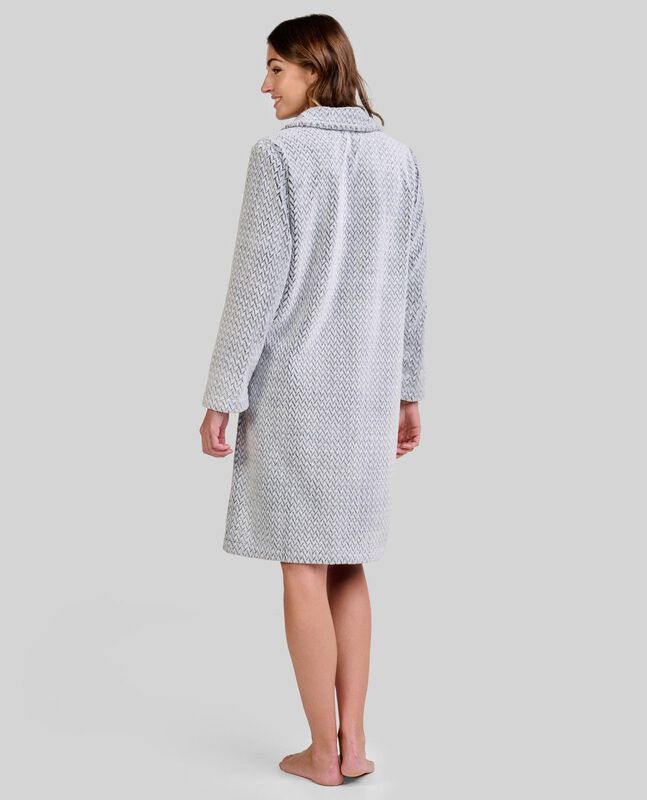 Bata Jacquard Espiga Gris image number null