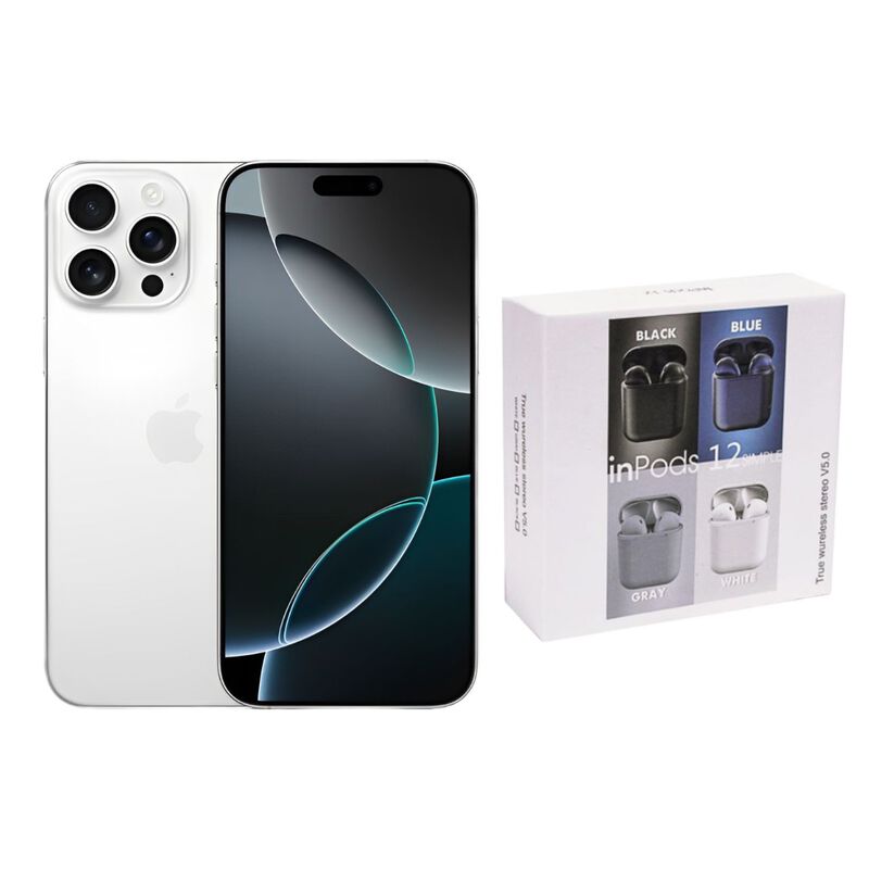 iPhone 16 Pro Max 256GB Blanco CHIP Nuevo + Aud... image number null