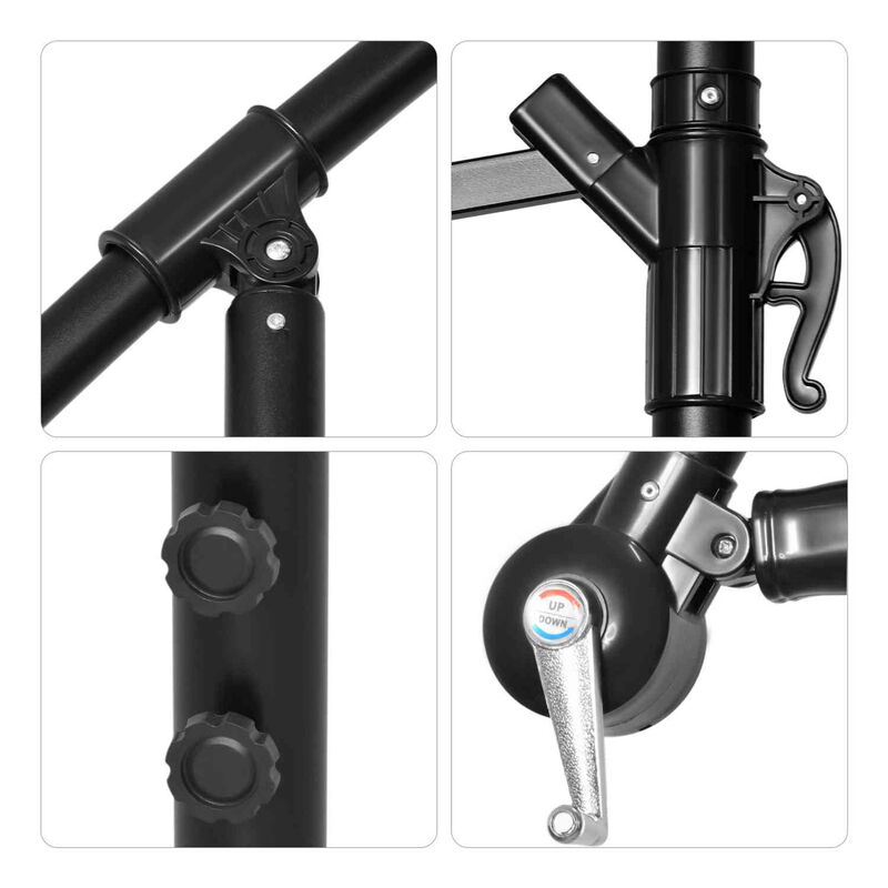 Sombrilla Moderna 2.9 M Jard&iacute;n Exterior Playa T... image number null