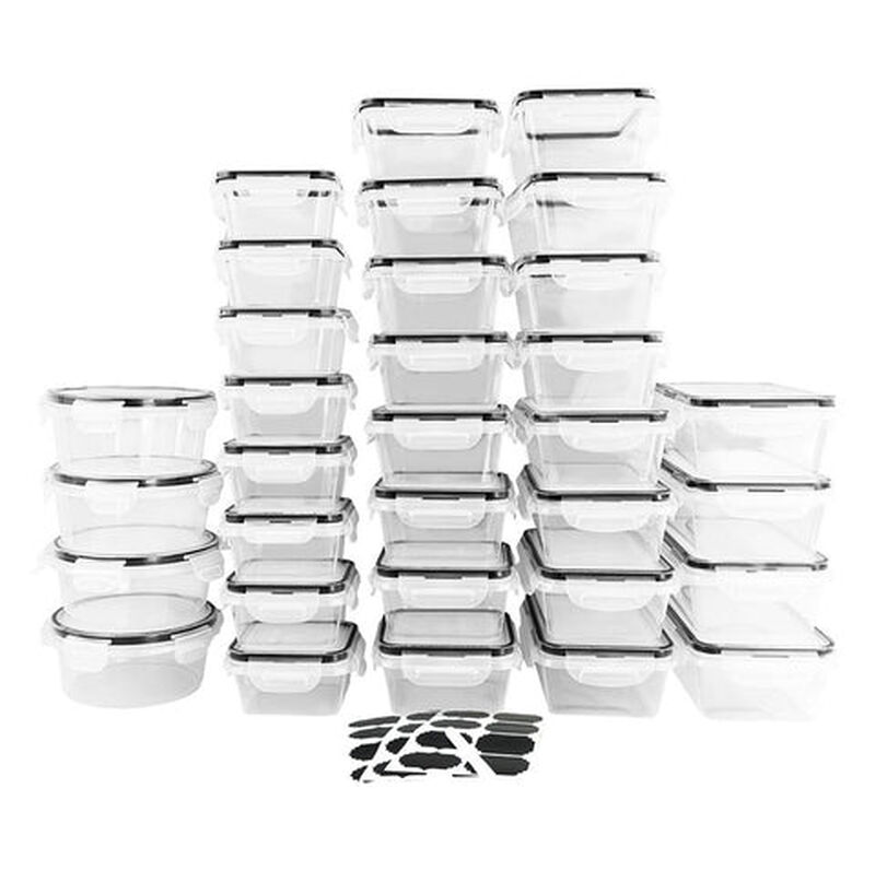 Set Brandtrendy de 32 Recipientes Herm&eacute;ticos pa... image number null