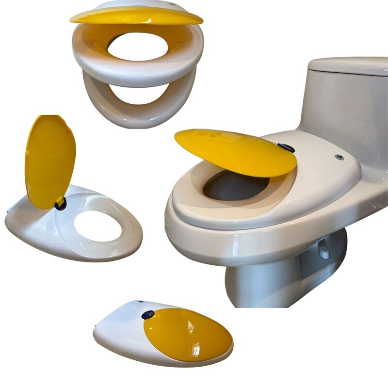 Asiento Entrenador Segos 2 en 1 para WC Ovalado... image number null