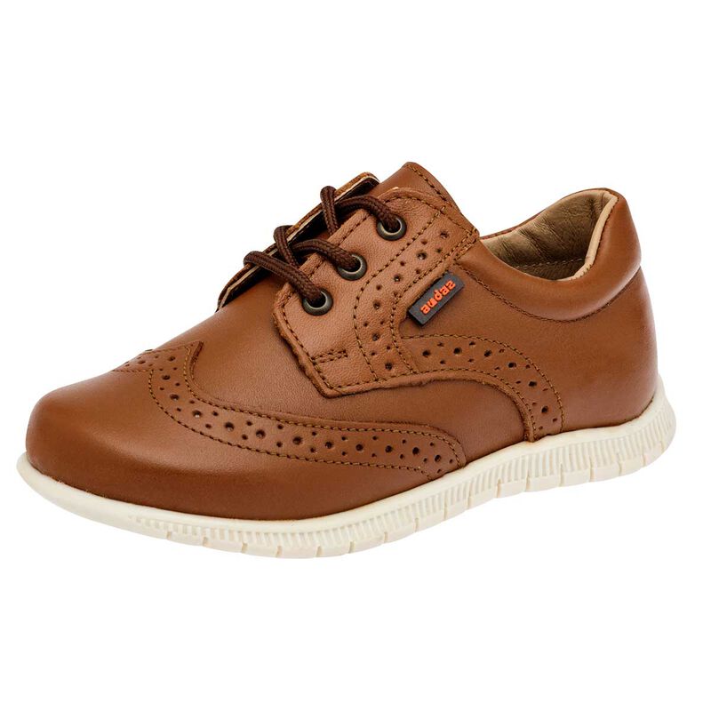 Audaz Zapato Casual Para Ni&ntilde;o Caf&eacute; Cod 38175-1 image number null