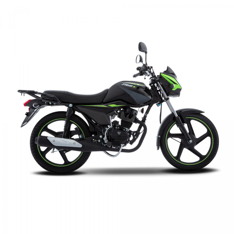 Motocicleta Italika FT150 TS Negro Verde image number null