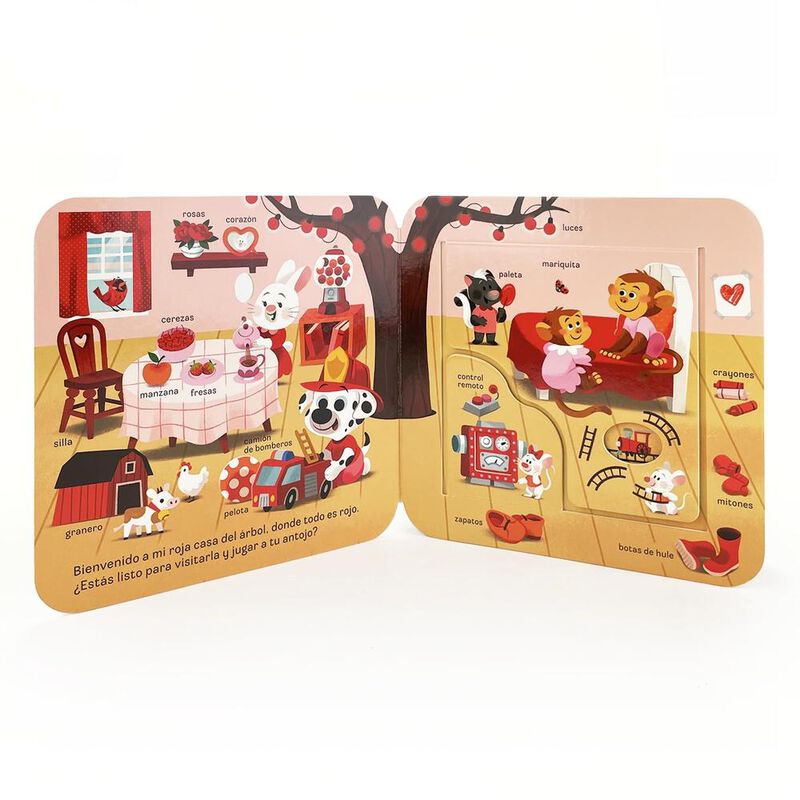 Libro Infantil: Tapitas Curiosas: Colores, De F... image number null