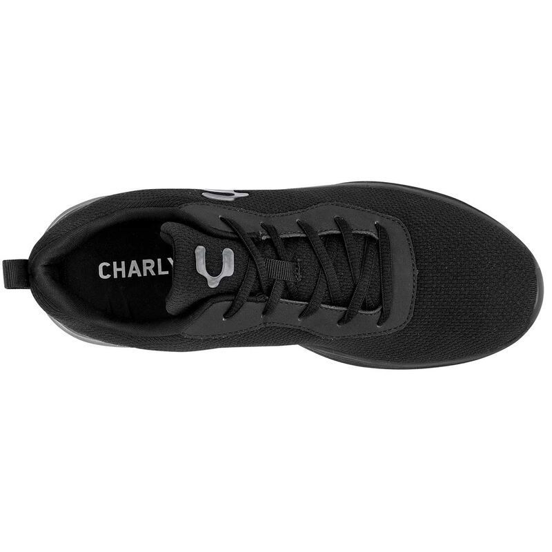 Charly Tenis deportivo para joven negro negro, ... image number null