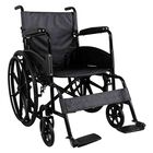 Silla De Ruedas Todo Terreno 24 Pulgadas Plegable Acero Lujo Nanofort