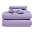 Juego de S&aacute;banas Polar Matrimonial Lila T&eacute;rmicas, Suaves y Ligeras Kyuden Home
