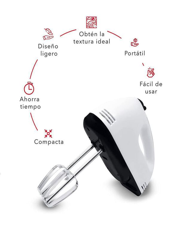 Batidora Manual Casa BIU 7 Velocidades image number null