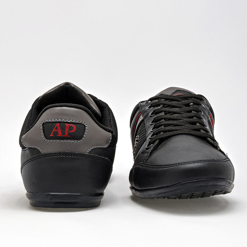 American Polo Tenis urbano para hombre. Negro g... image number null
