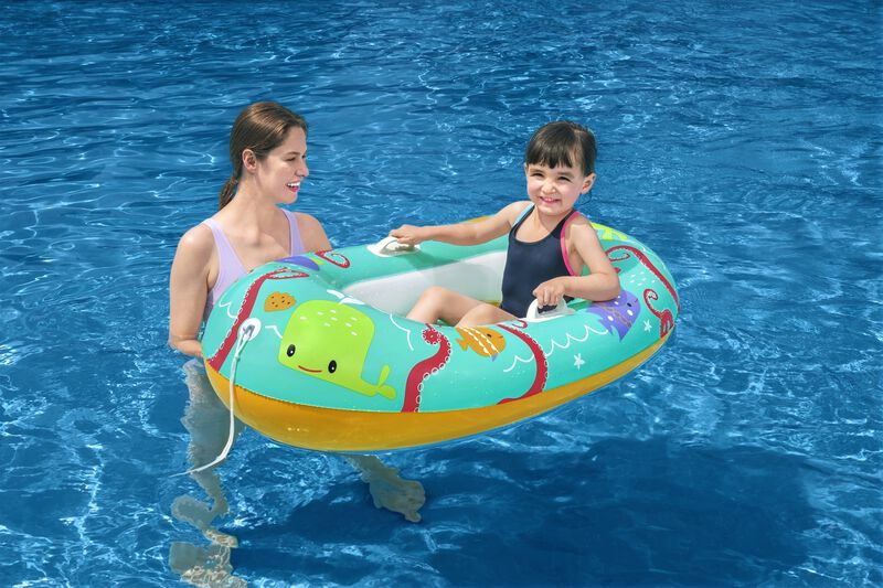 Barca hinchable para bebé 1,1 m x 64 cm x 25 cm... image number null