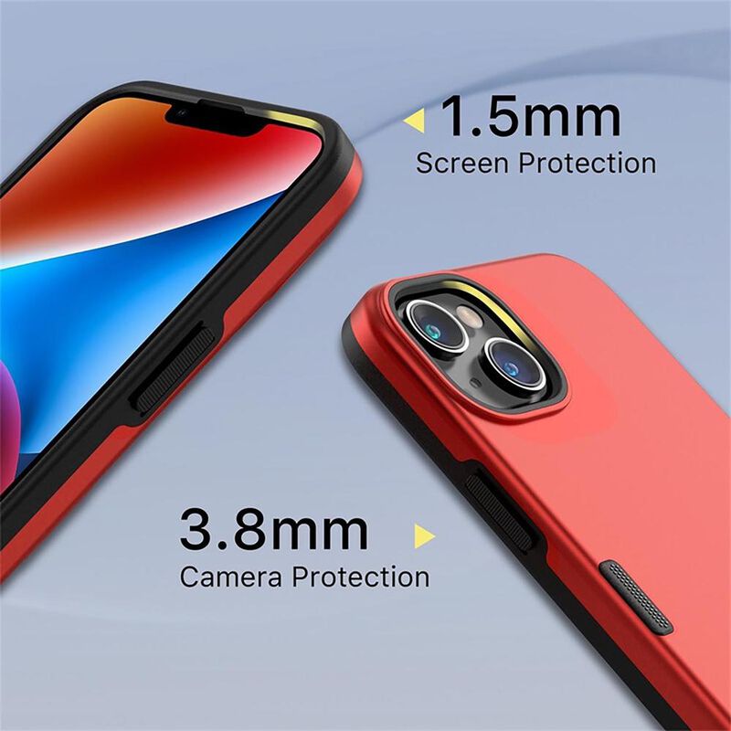 Funda MYBAT Tuff Subs para iPhone 14 PLUS Roja image number null