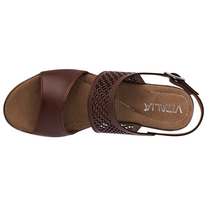 Vitalia Sandalia para mujer caf&eacute; image number null