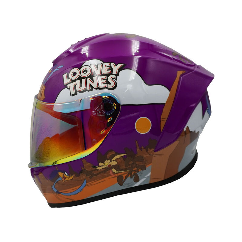 Casco Moto Integral Looney Tunes Corre Caminos ... image number null