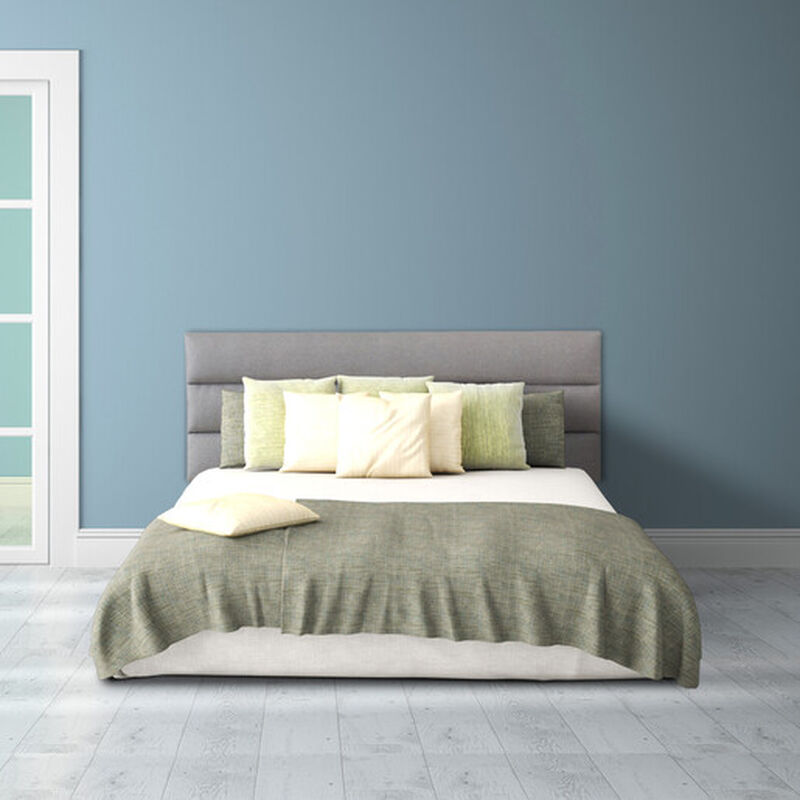 Cabecera King Size Dicasa Logan Quantum Gris image number null