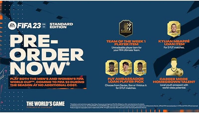 Fifa 23.-One image number null