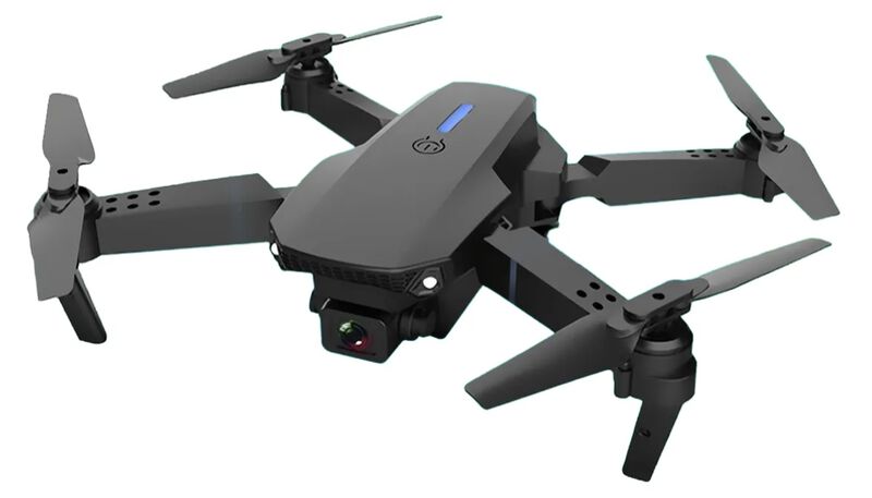 Drone Kiwo E88 Video 4k Control Inal&aacute;mbrico Gir... image number null