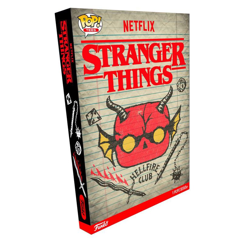 Stranger Things Hellfire Club, Playera Pop! En ... image number null