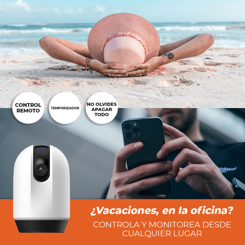 C&aacute;mara de Monitoreo Inteligente WiFi Interiores... image number null