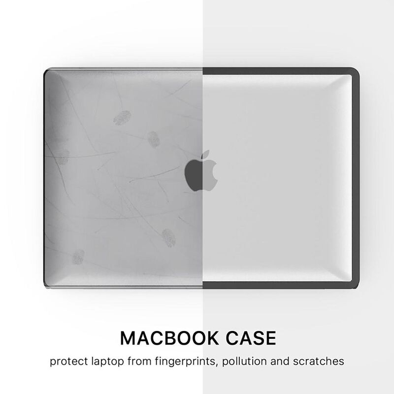 Funda MYBAT para MacBook Air 13 M1 Transp Negro... image number null