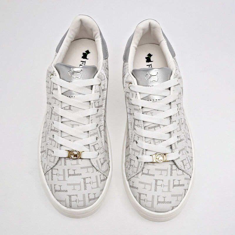 Ferrioni Tenis urbano para mujer blanco gris pl... image number null