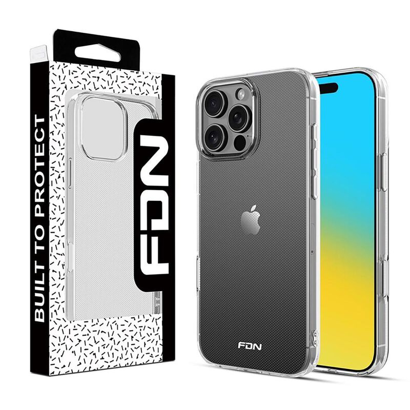 Funda FDN Glossy para iPhone 16 PRO MAX Transpa... image number null