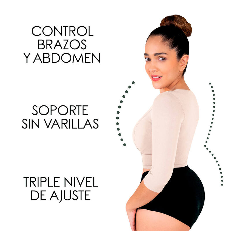 Faja slim top senos libre Nude CH image number null