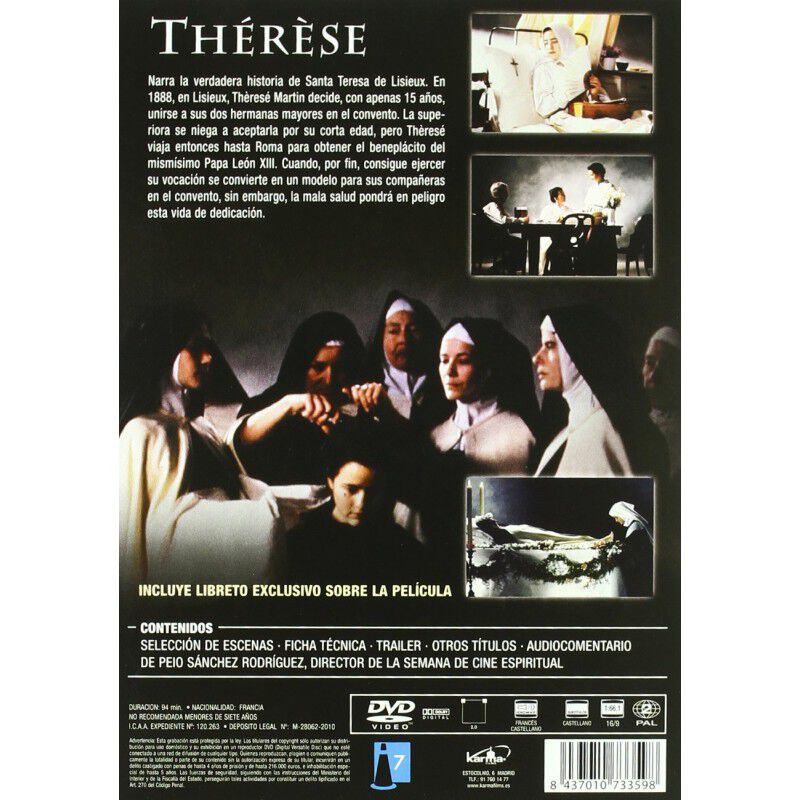 Th&eacute;r&egrave;se (1986) Dvd Con Libreto image number null