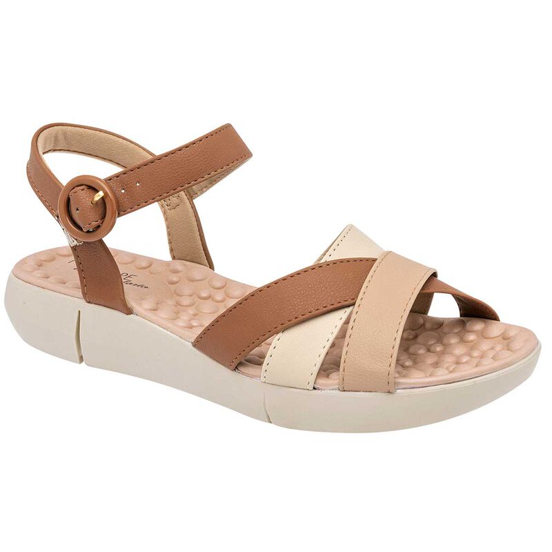 Modare Sandalia para mujer camel beige image number null